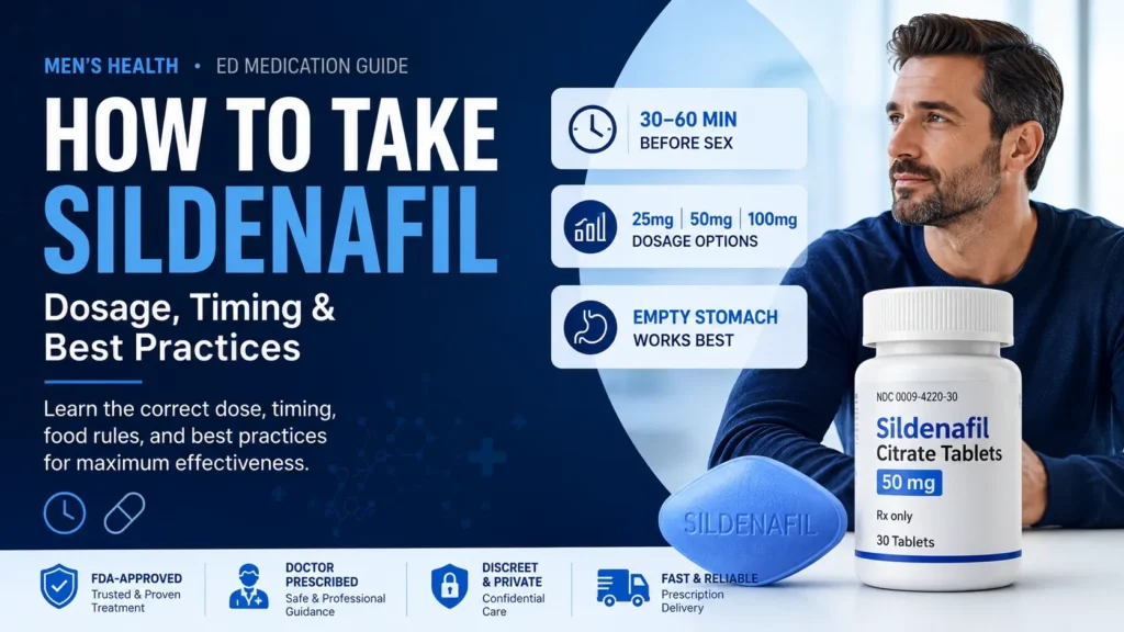 How to Take Sildenafil