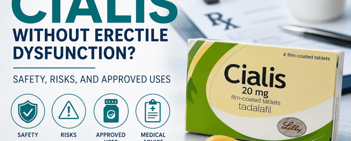 Can I Take Cialis Without Erectile Dysfunction? Safety, Risks, and Approved Uses