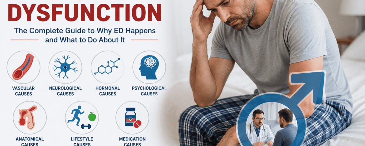 Causes of Erectile Dysfunction: The Complete Guide to Why ED Happens and What to Do About It