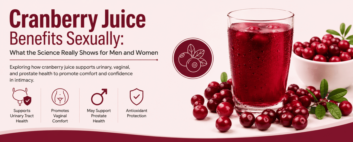 Cranberry Juice Benefits Sexually: What the Science Really Shows for Men and Women