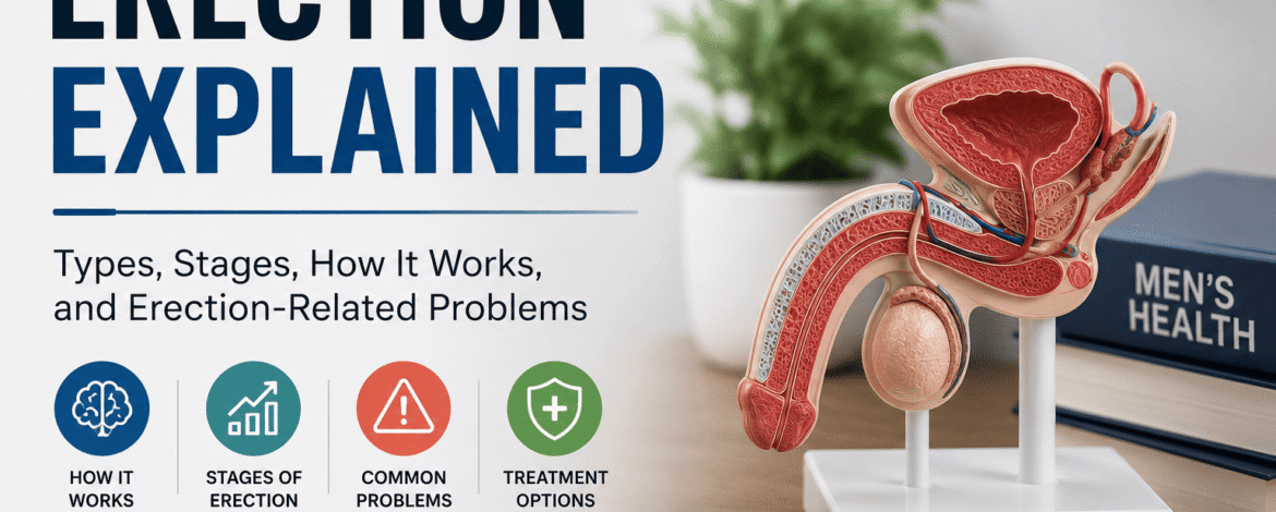 Erection: Types, Stages, How It Works, and Erection-Related Problems Explained