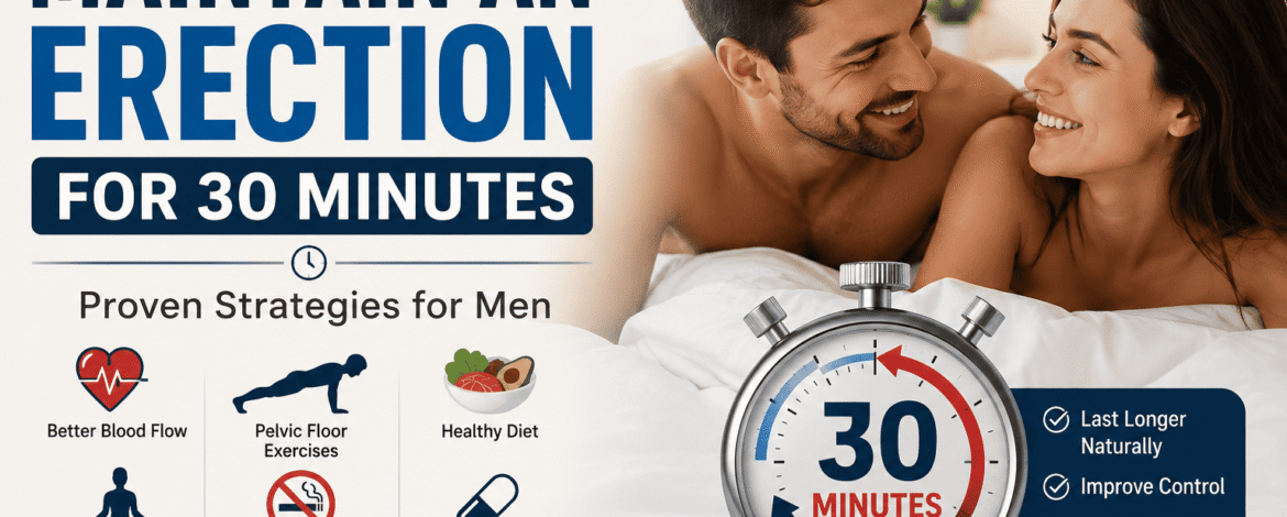 How to Maintain an Erection for 30 Minutes: Proven Strategies for Men