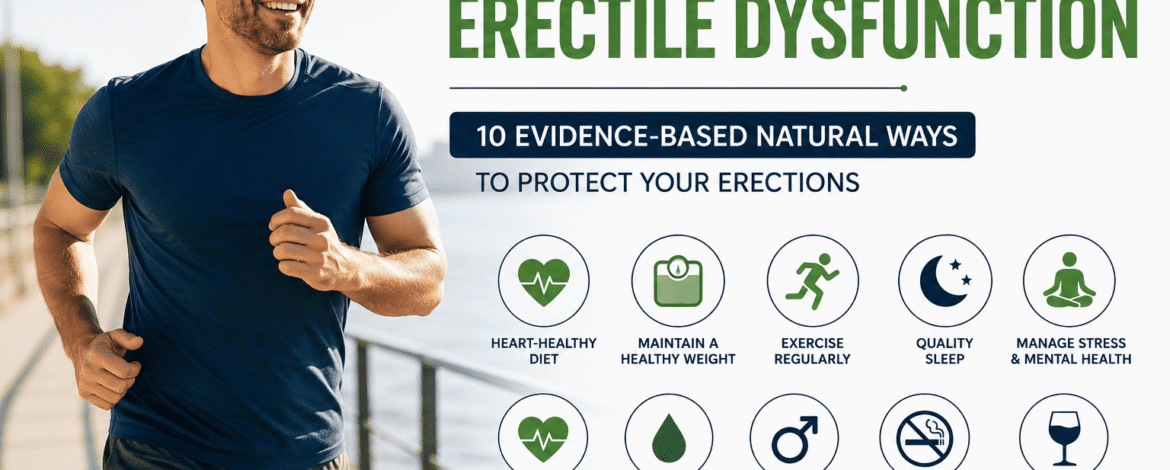 How to Prevent Erectile Dysfunction: 10 Evidence-Based Natural Ways to Protect Your Erections