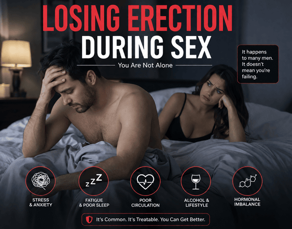 Losing Erection During Sex: Why It Happens and How to Take Back Control