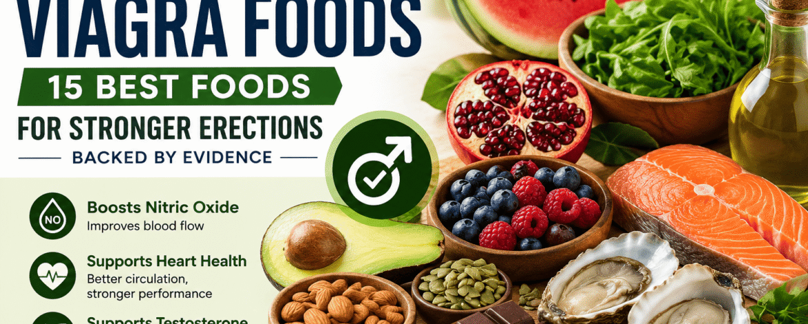 Natural Viagra Foods: 15 Best Foods for Stronger Erections, Backed by Evidence