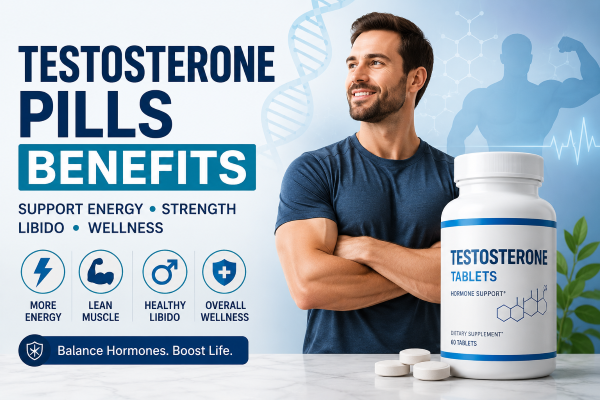 Testosterone Pills Benefits: Prescription TRT vs Supplements — What the Evidence Shows