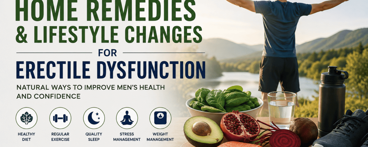 11 Evidence-Based Home Remedies and Lifestyle Changes for Erectile Dysfunction
