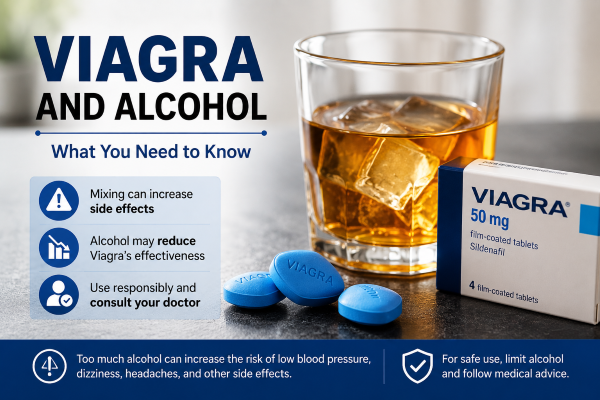 Viagra and alcohol