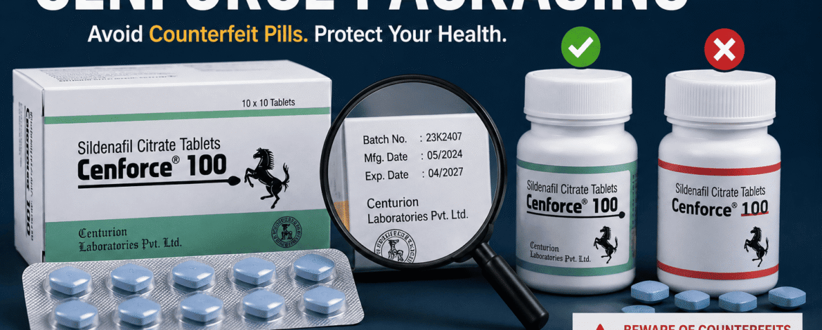 How to Spot Authentic Cenforce Packaging and Avoid Counterfeit Pills