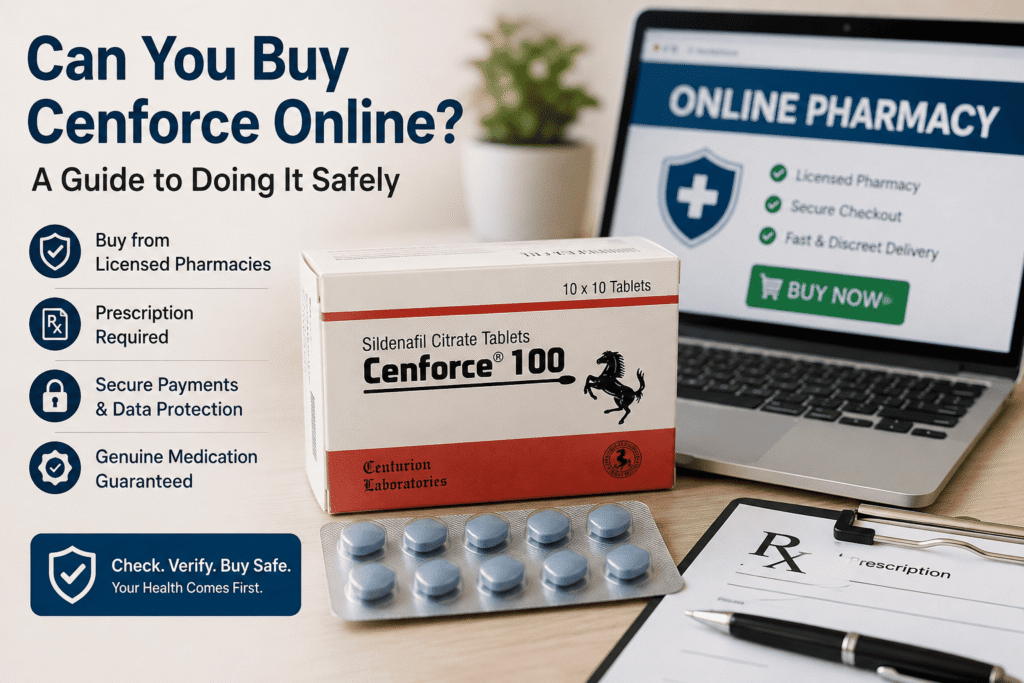 Can You Buy Cenforce Online Safely - Guide to Verifying a Legitimate Pharmacy