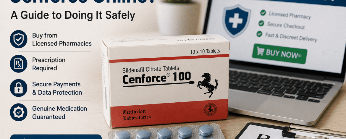 Can You Buy Cenforce Online? A Guide to Doing It Safely