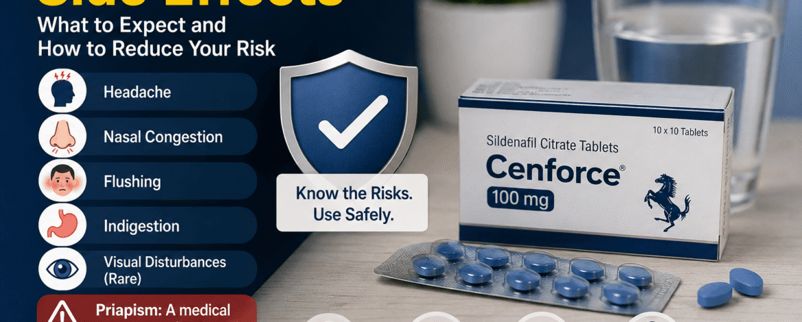 Cenforce Side Effects: What to Expect and How to Reduce Your Risk