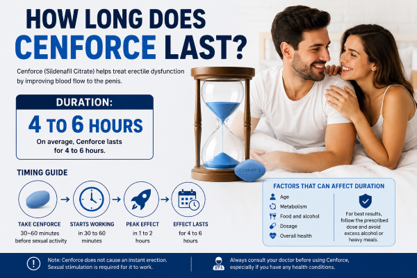 How Long Does Cenforce Last in Your System?