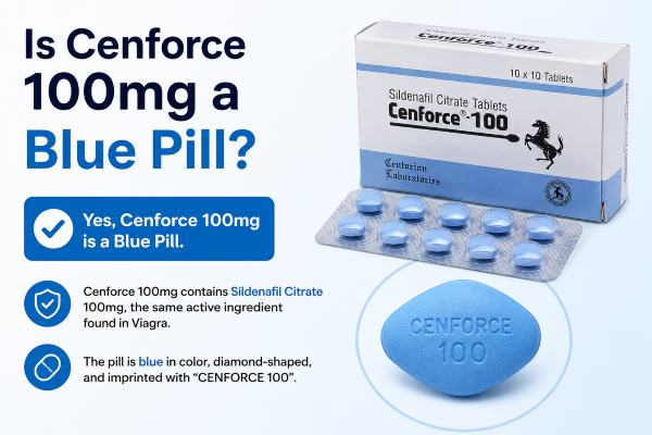 Is Cenforce 100mg a blue pill