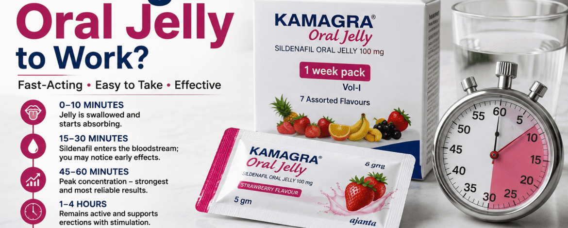 How Long Does It Take Kamagra Oral Jelly to Work?