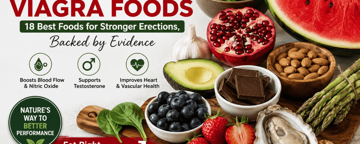 Natural Viagra Foods: 18 Best Foods for Stronger Erections, Backed by Evidence