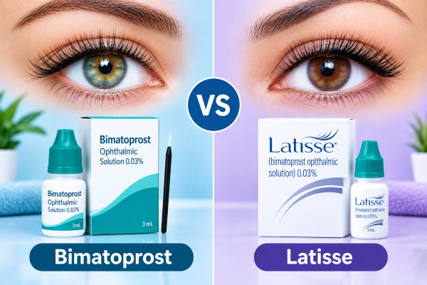 Bimatoprost vs Latisse