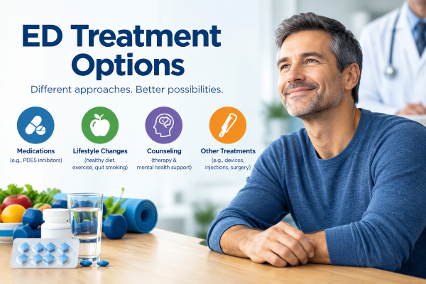 ED treatment options