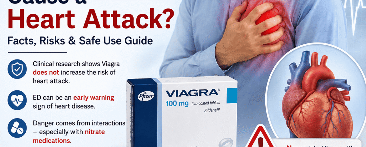 Can Viagra Cause a Heart Attack? Know the Truth
