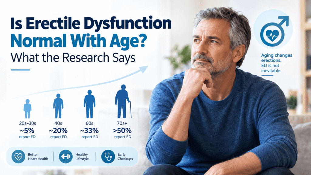 is erectile dysfunction normal with age