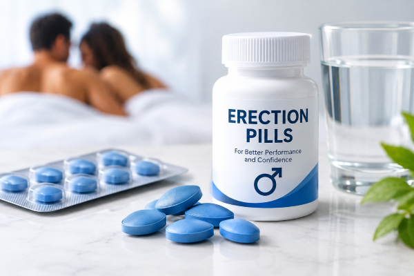 Erection Pills: How They Work, the 4 FDA-Approved Options Compared, and Safety