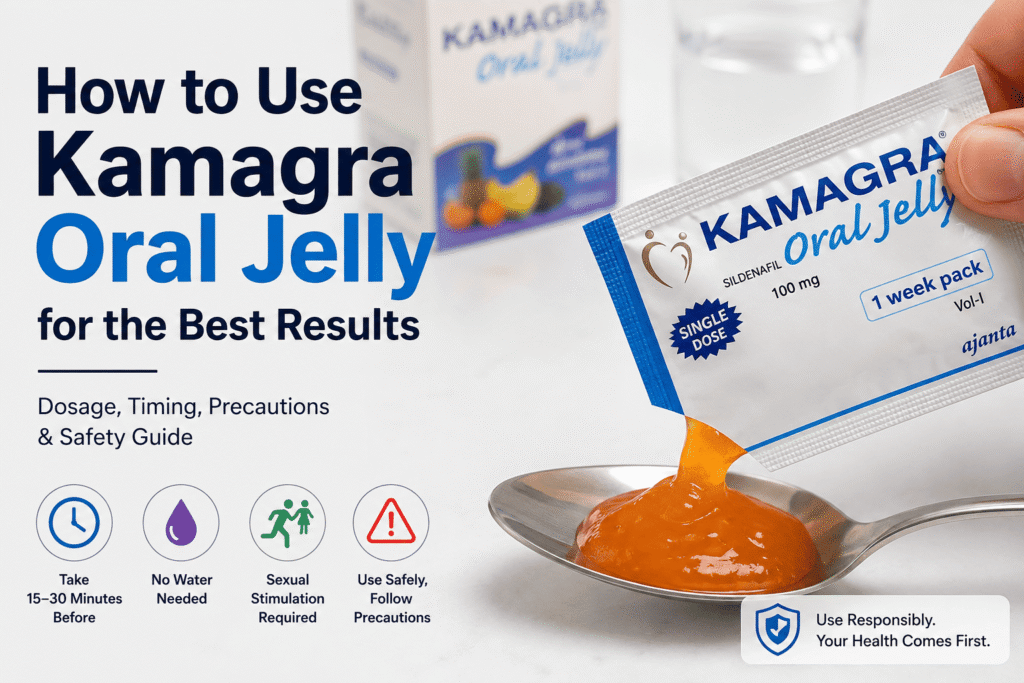 How to use Kamagra Oral Jelly for the best results