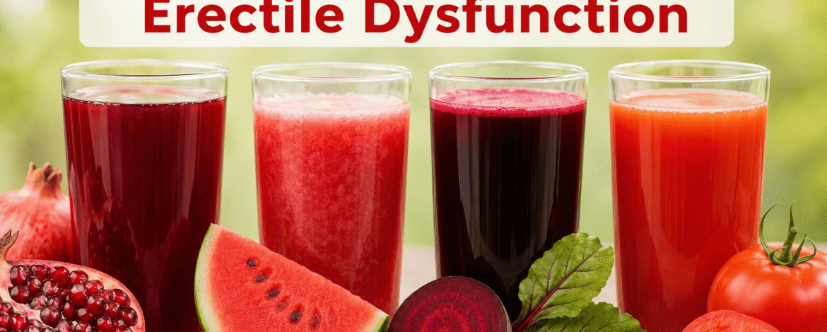 4 Natural Drinks That May Help With Erectile Dysfunction
