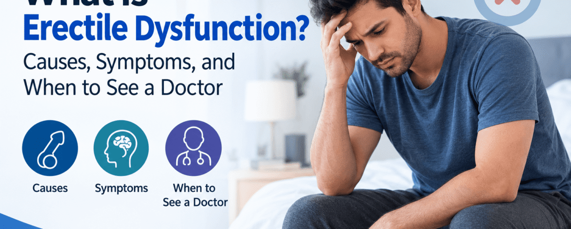 What Is Erectile Dysfunction? Causes, Symptoms, and When to See a Doctor