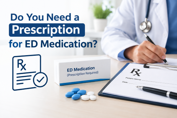 do you need a prescription for ED medication